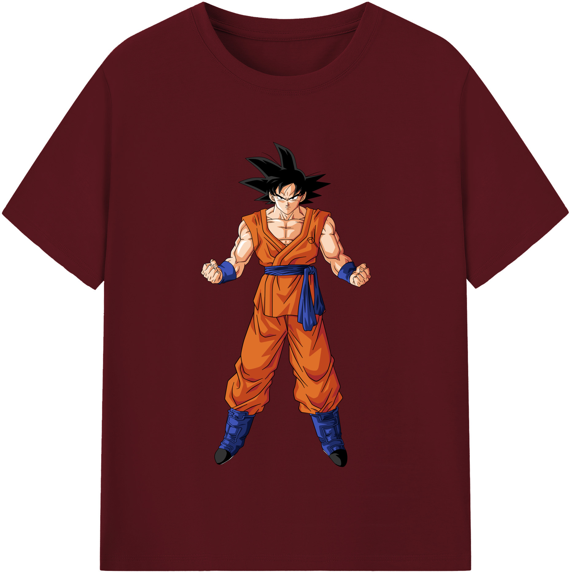 （画像用） ドラゴンボール 孫悟空（そん ごくう）Son Goku カカロット DRAGON BALL Kakarotto 綿100％半袖Tシャツ（フロントプリント）